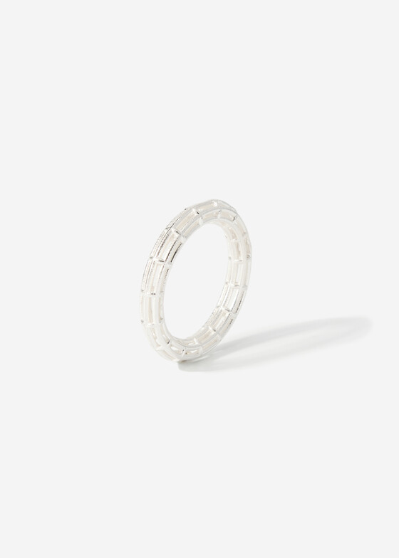 Тонкие кольца STL Lab Кольцо из серебра TORUS