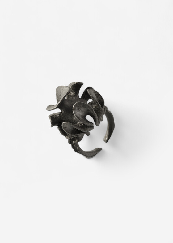Широкие кольца STL Lab Кольцо из стали Flos