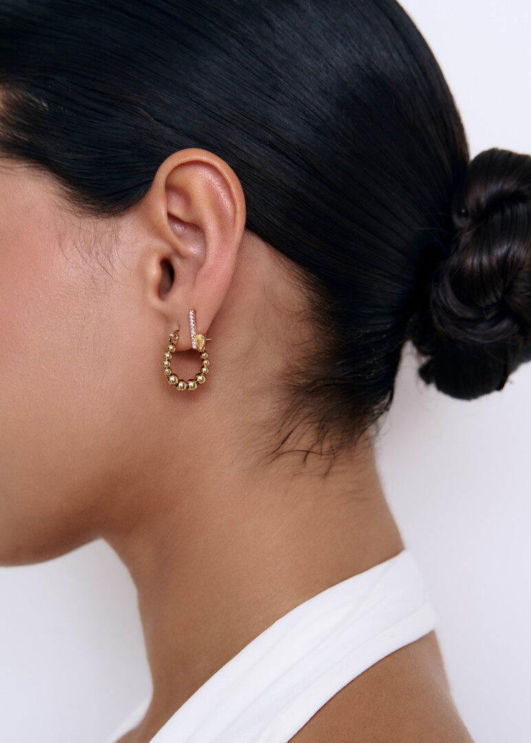 stud earrings with stones