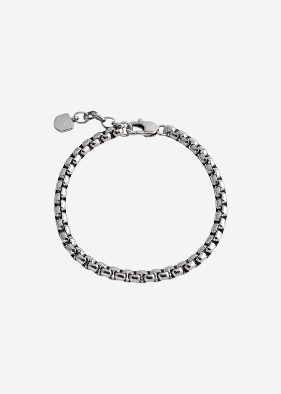 Браслеты Fossil Серебристый браслет-цепь Fossil