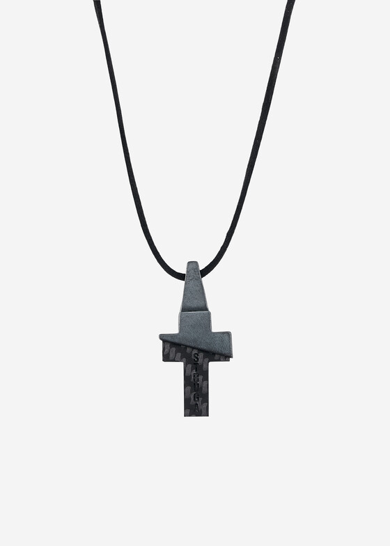 Кулоны и подвески Struga Колье с подвеской из серебра Signature Cross V.3