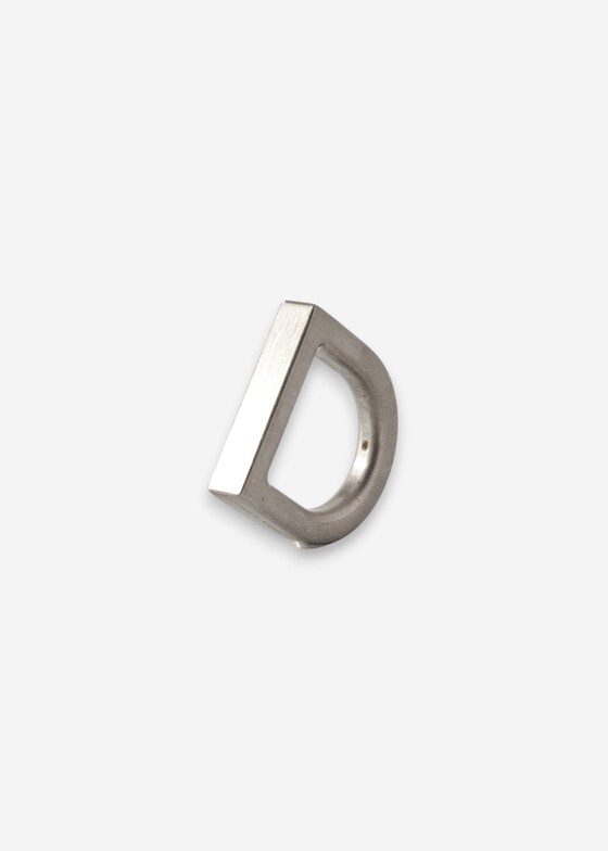 Тонкие кольца Rick Owens Кольцо из серебра DRING
