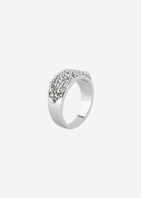 Широкие кольца AURA.916 Кольцо из серебра Diamond Rain