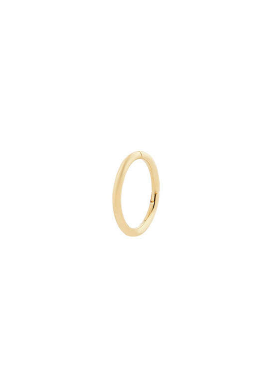 Пирсинг AURIS Кликер из желтого золота 750 пробы Clicker ring 8mm