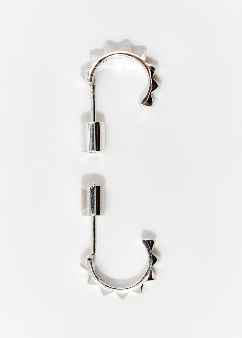 THORN silver earrings