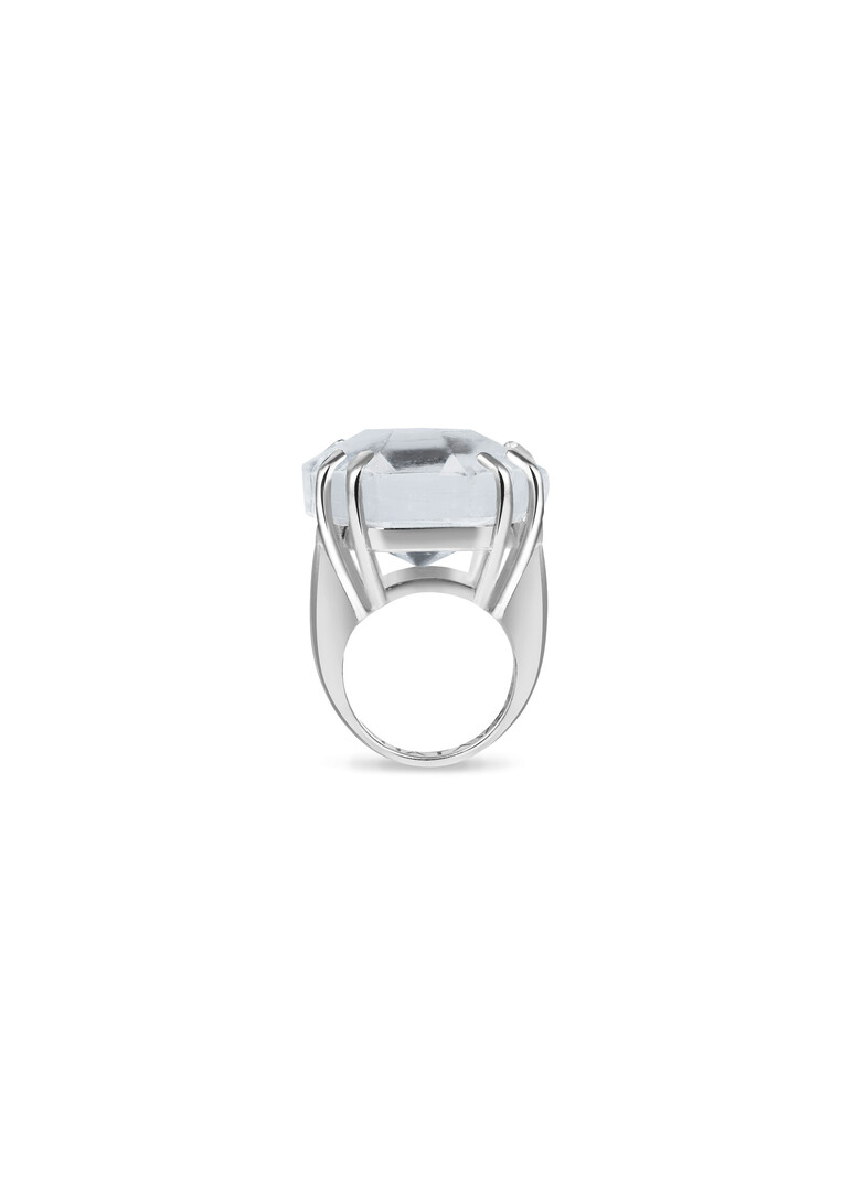 crystal ring «Crystal from the chandelier»