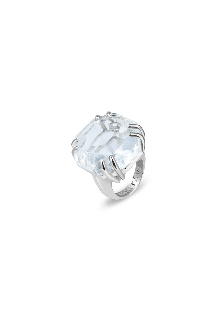 crystal ring «Crystal from the chandelier»