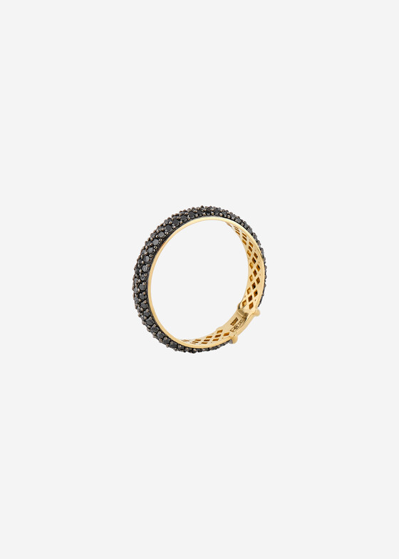 Тонкие кольца COBRA JEWELRY Кольцо из золота с облагороженными бриллиантами