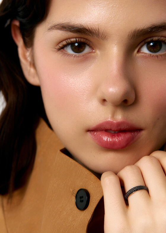 Тонкие кольца COBRA JEWELRY Кольцо из золота с облагороженными бриллиантами