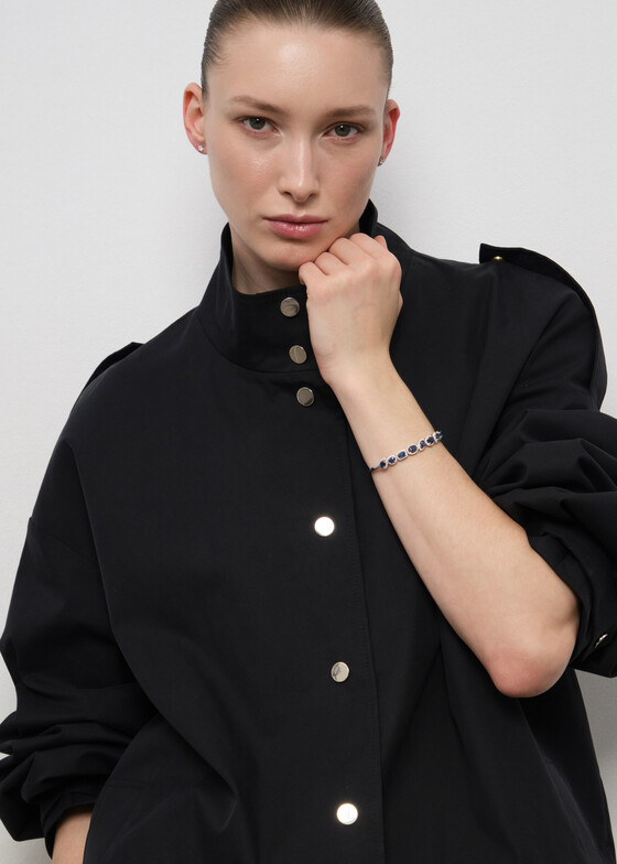 Жесткие браслеты Adelya Jewellery Браслет из золота с бриллиантами
