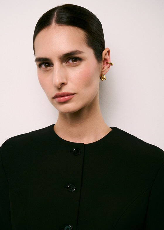 Каффы Fenomena Золотистый кафф DARYA BASIC EARCUFF