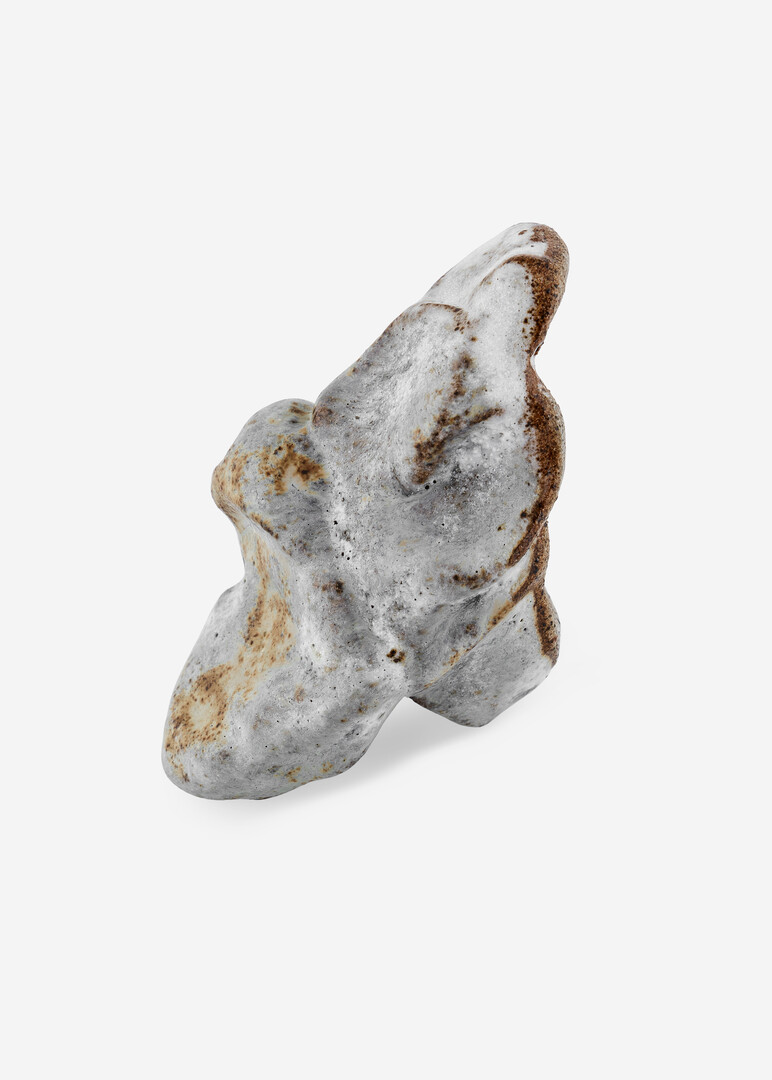 blue ceramic ring