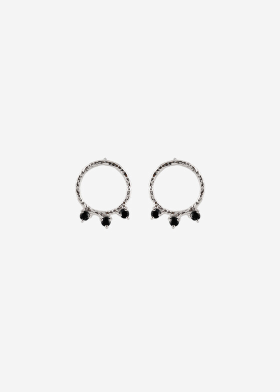 Серьги Wisteria Gems Серьги из серебра со шпинелью