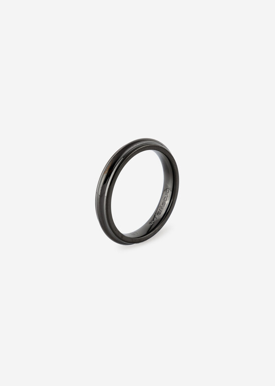 Тонкие кольца Brosway Кольцо из стали RING KNOCKER, покрытое рутением