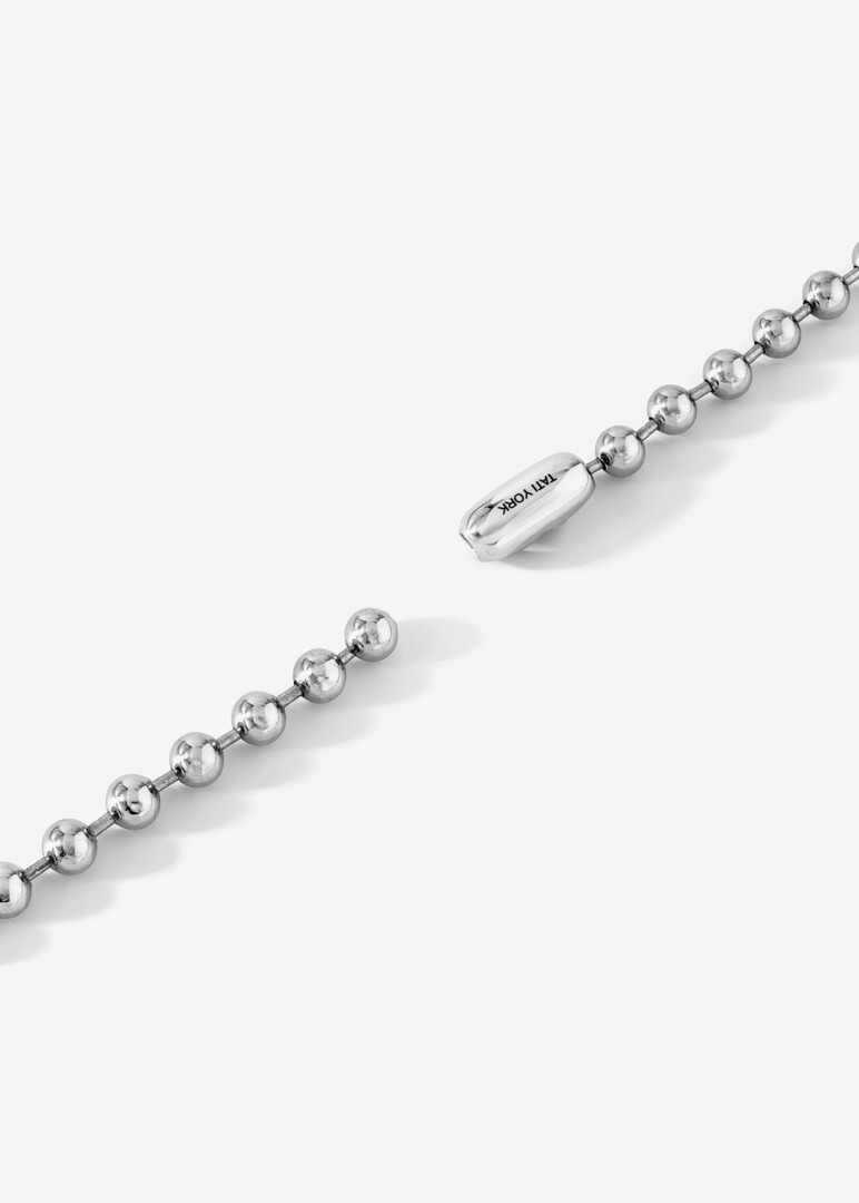 Silver Necklace-Silver One Chain