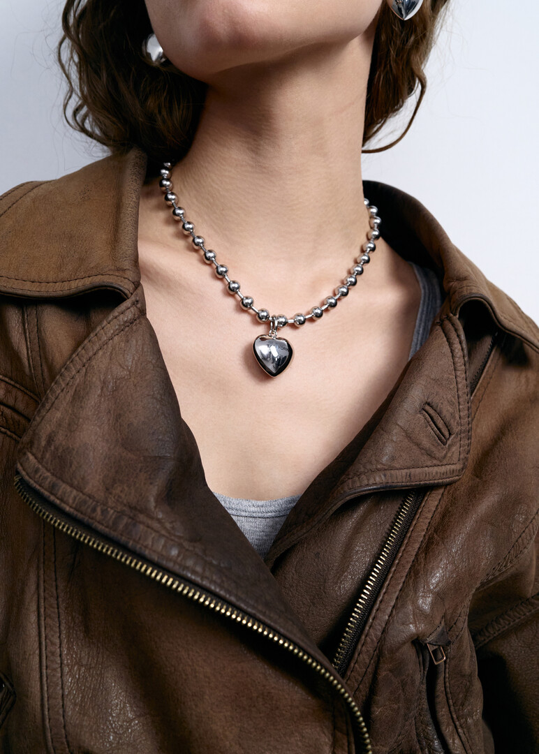 Silver Necklace-Silver One Chain