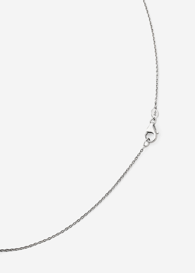 silver pendant with cubic zirconia LOVE&LUCK