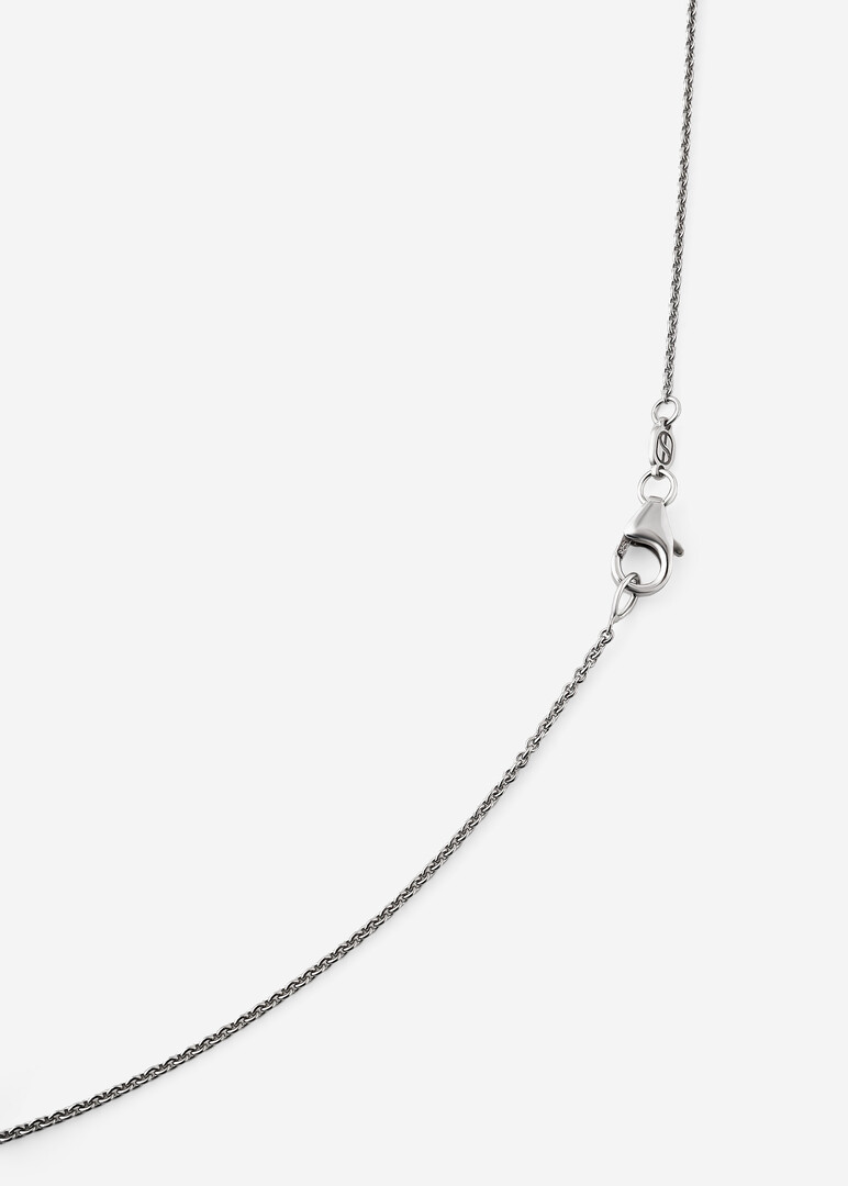 silver pearl pendant LOVE&LUCK