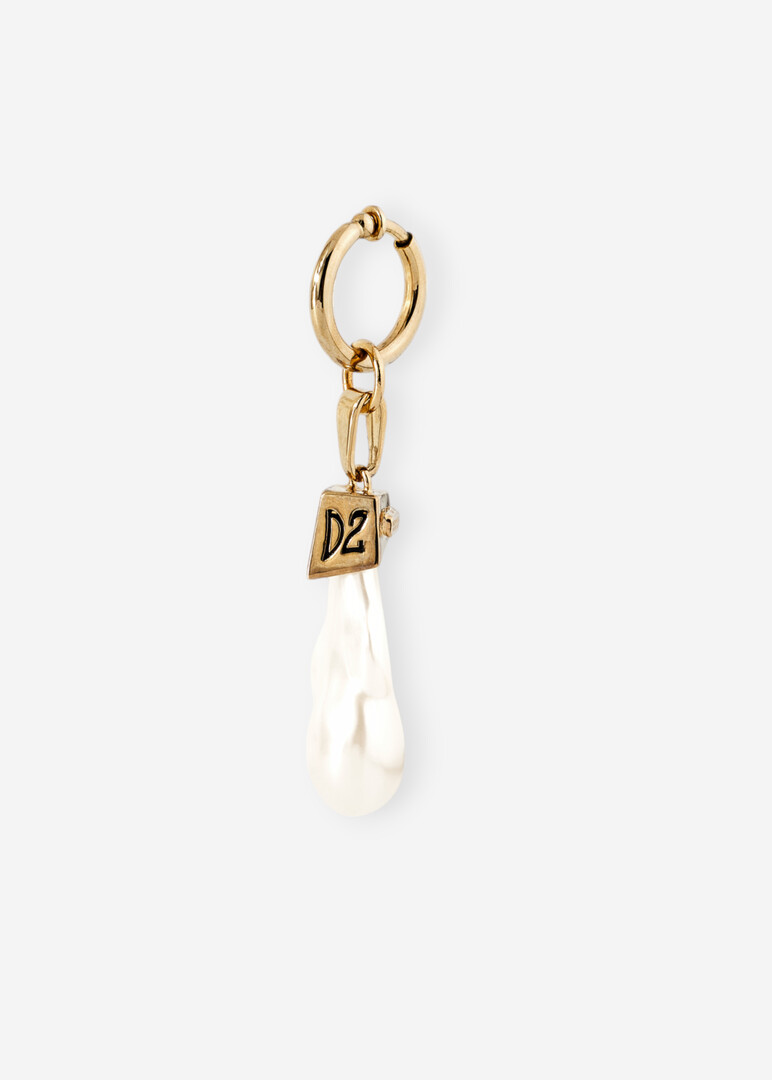 Monoserge-pendant with logo and pearl