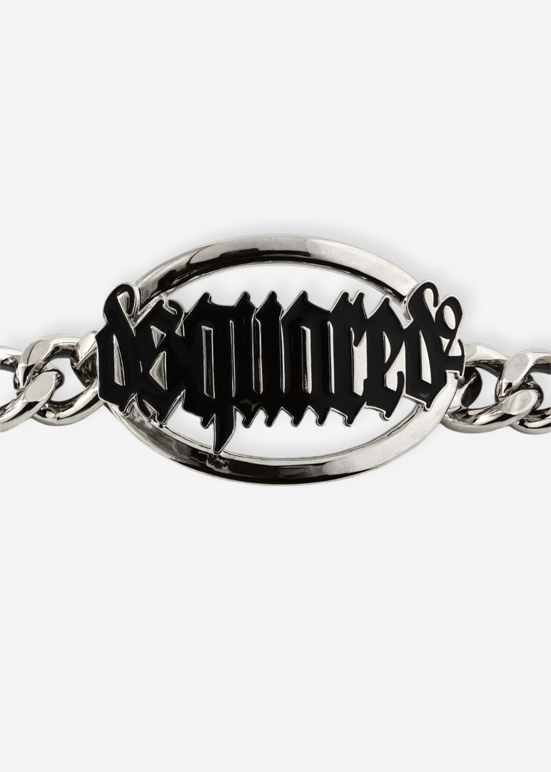 Silver DSQUARED2 Chain Bracelet