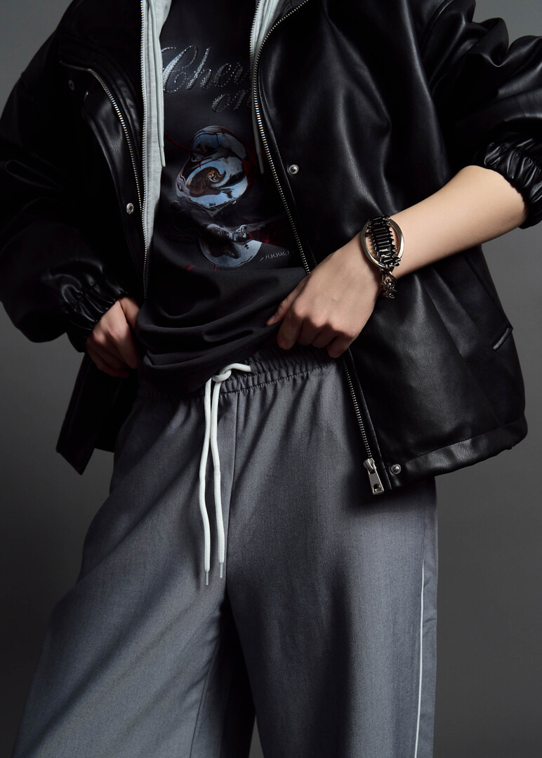 Silver DSQUARED2 Chain Bracelet