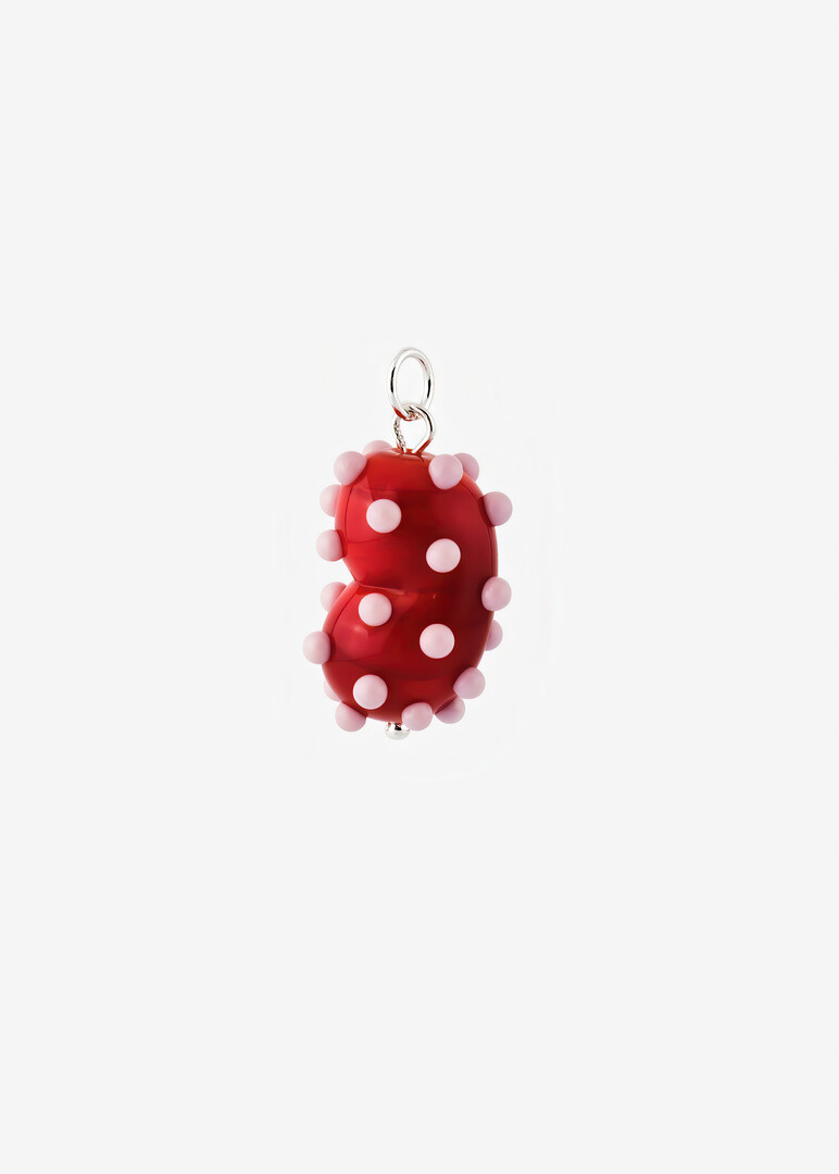 glass pendant BEAN №99 STRAWBERRY
