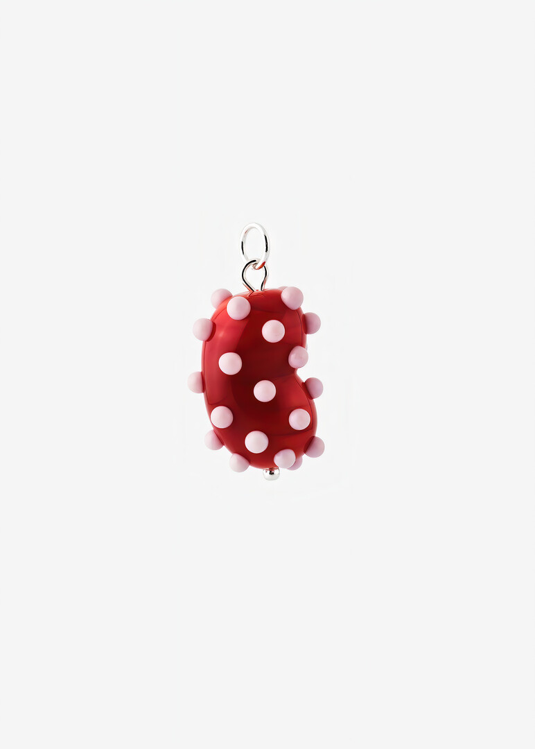 glass pendant BEAN №99 STRAWBERRY