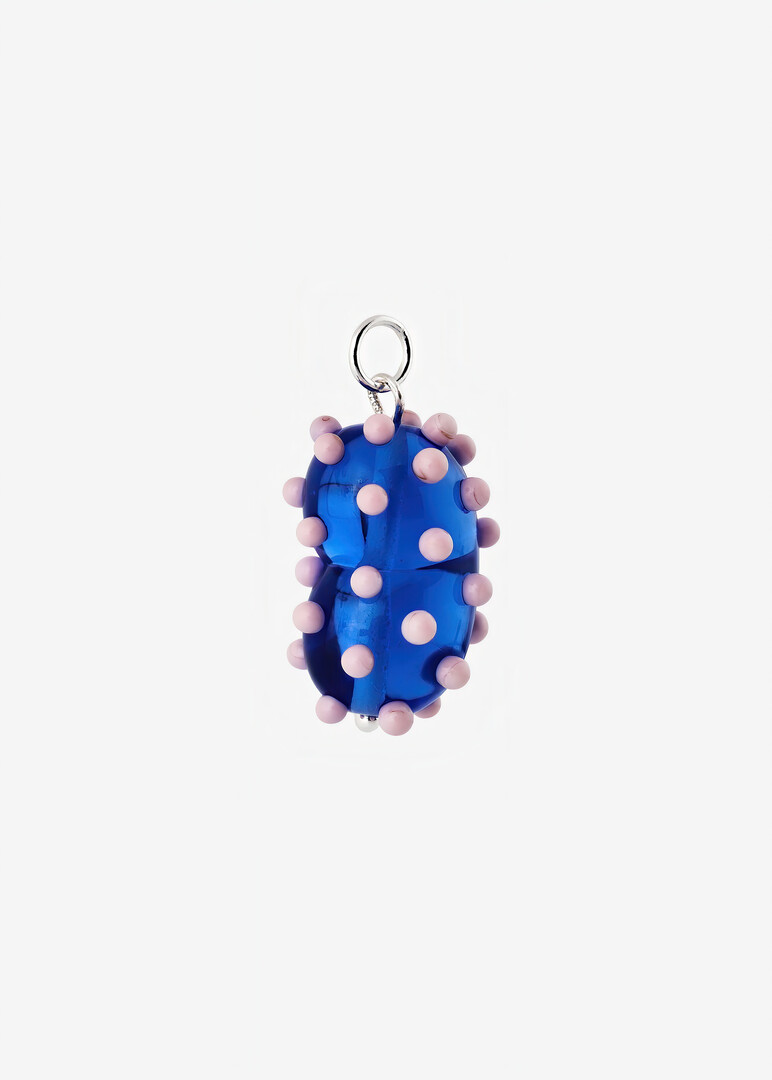 glass pendant BEAN №73 ELECTRIC HONEYSUCKLE