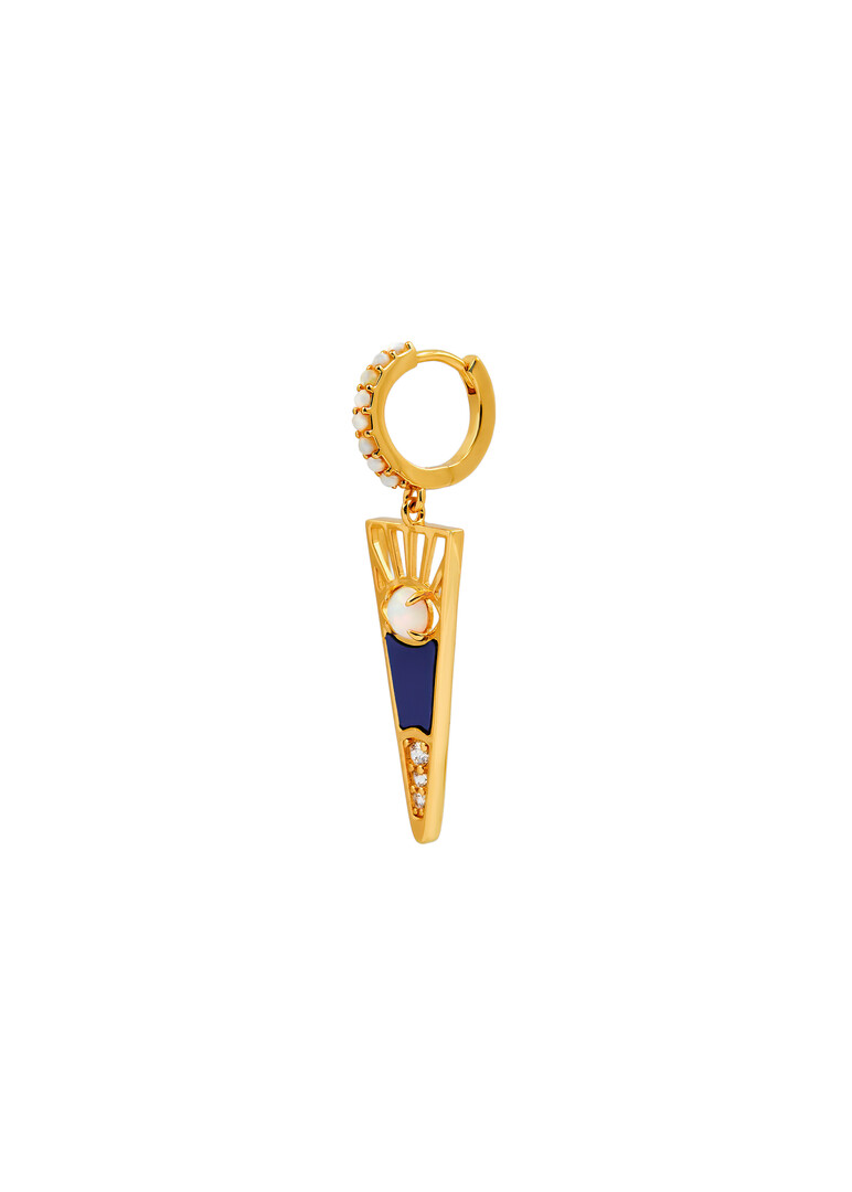 Gold-Plated Single Earring Aro Ife