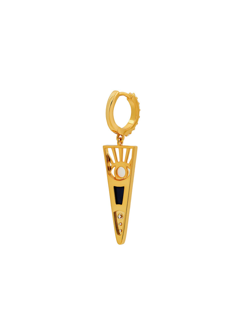 Gold-Plated Single Earring Aro Ife
