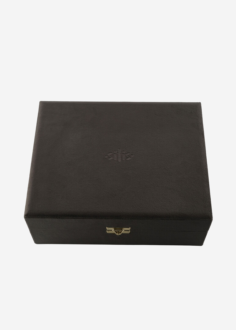 velvet single-level watch box Seygaiha / Kumo