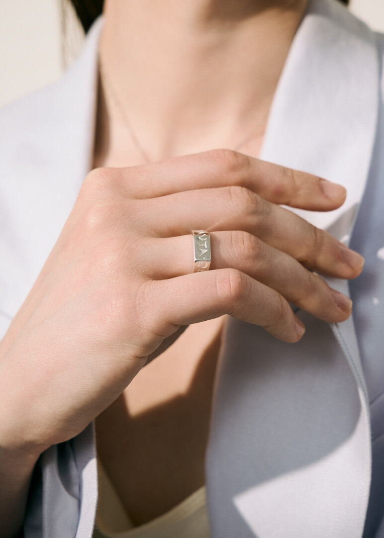 silver ring PANTA REI