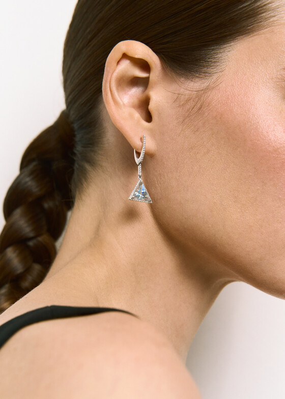 Серьги Maya Gemstones Серьги с бриллиантами и топазами