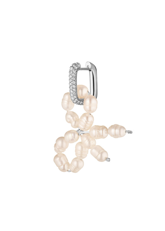 Моносерьги Maniovich AM Pearl Bow Single Earring