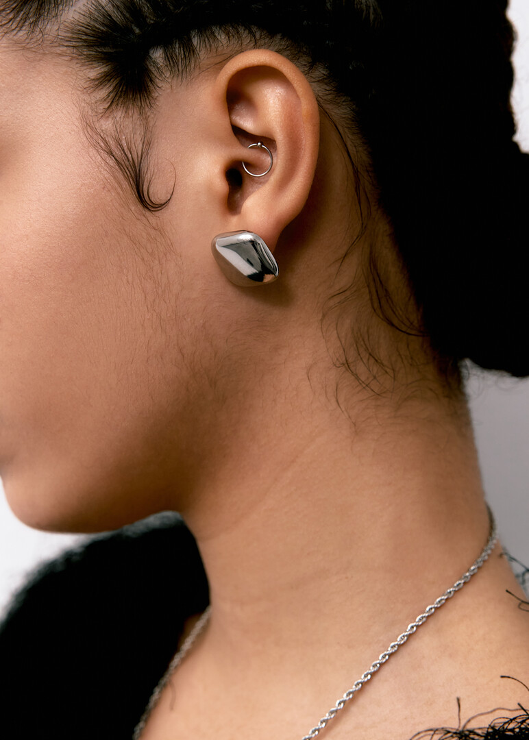 steel earrings MUSE