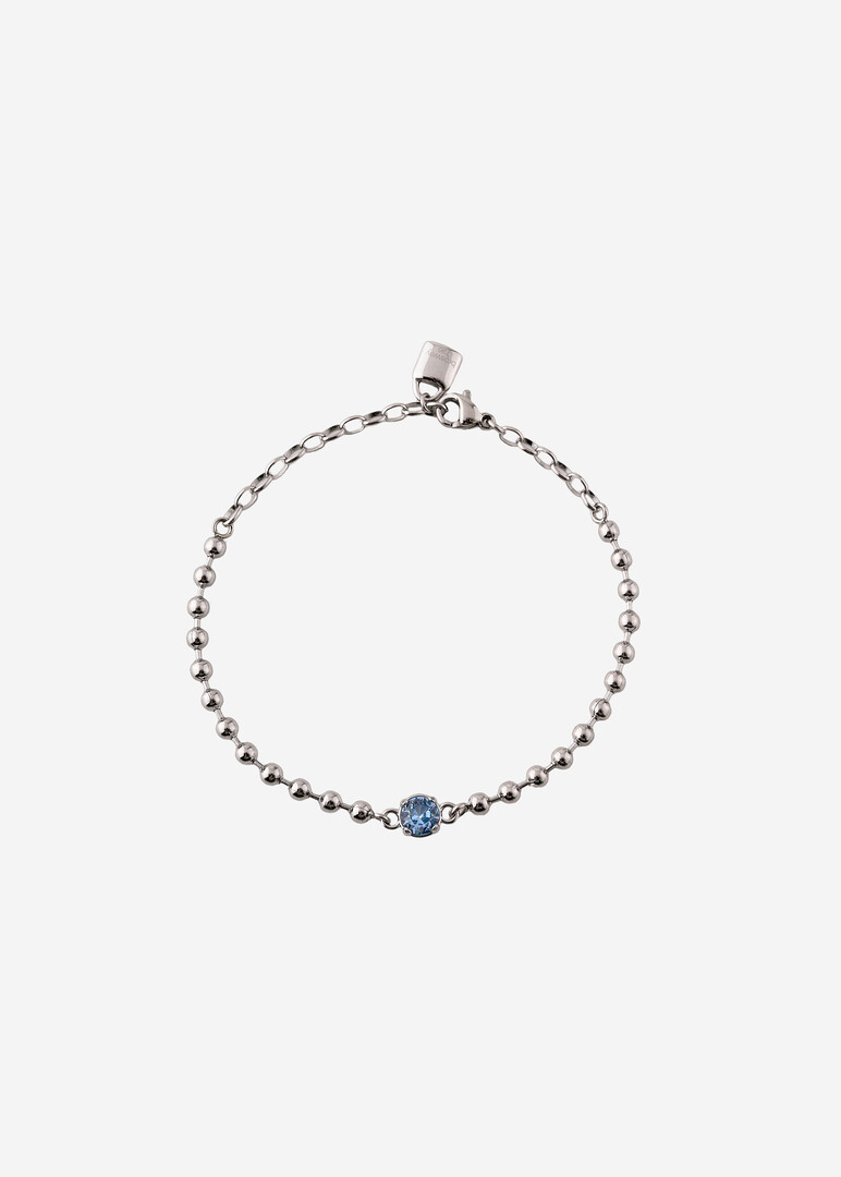 steel bracelet with cubic zirconia DESIDERI