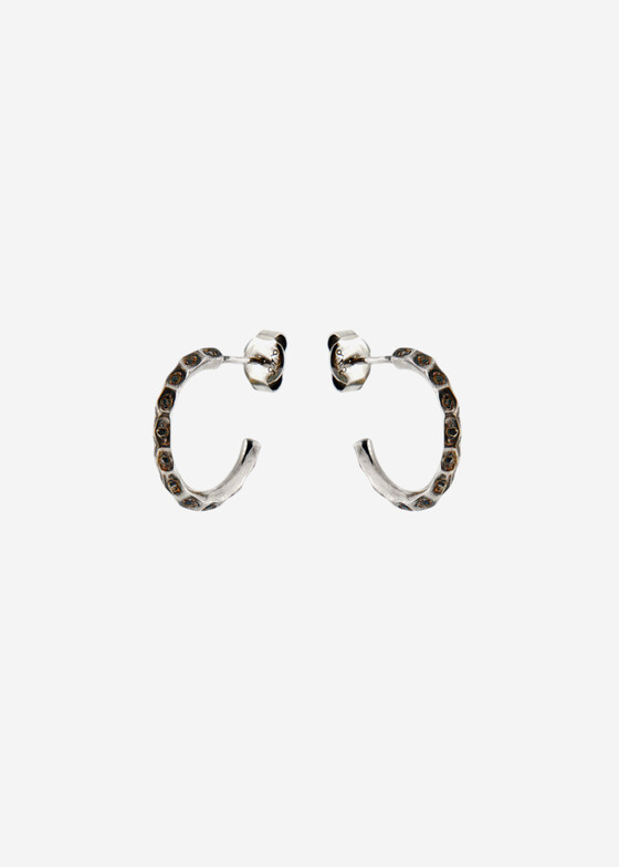 Серьги-кольца Mintaka Jewellery Серьги из серебра Mintaka