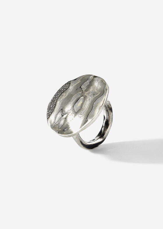 Акцентные кольца Mintaka Jewellery Кольцо Mintaka из серебра