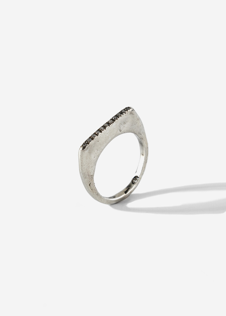 Mintaka ring made of silver