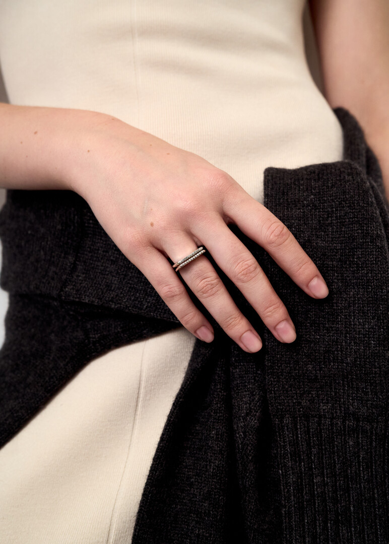 Mintaka ring made of silver