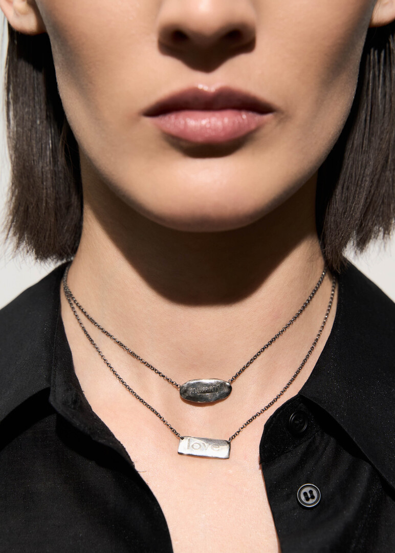 Колье из серебра Mintaka