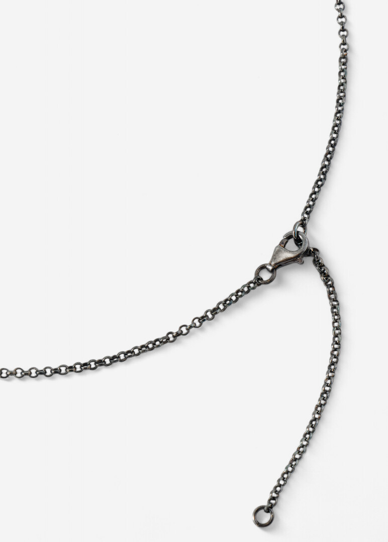 Mintaka silver star necklace