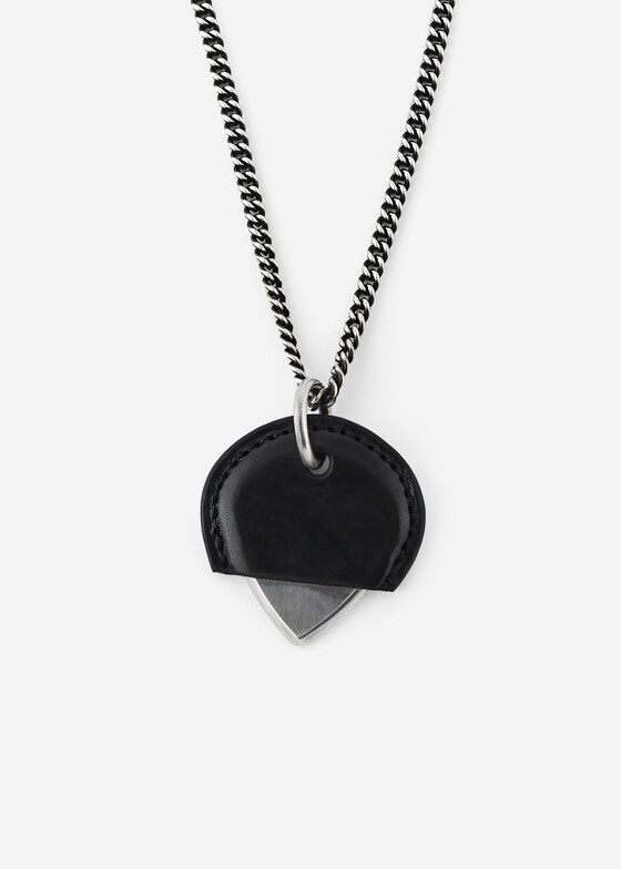Колье с подвесами Ann Demeulemeester Колье из серебра с подвеской KUNO