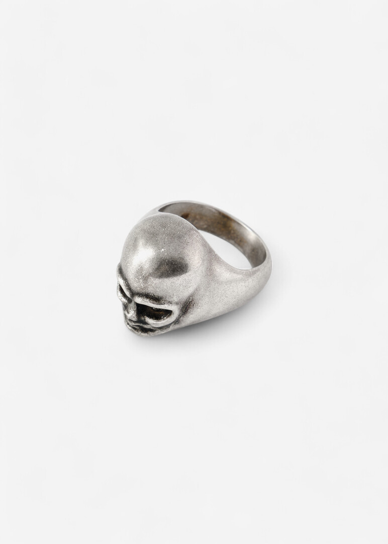 Ring with a face made of silver RISTO AMULET