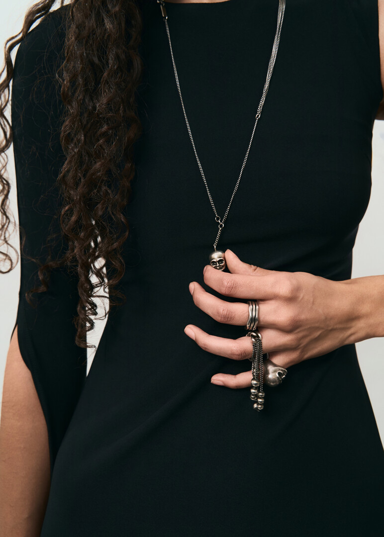 TILTA silver chain necklace