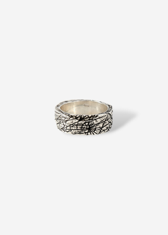 Широкие кольца SHE IS MONO Кольцо из серебра SPUTNIK RING