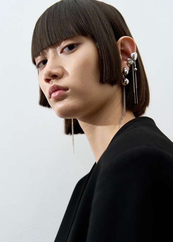 Каффы Caviar Jewellery Серебристый кафф bubble world