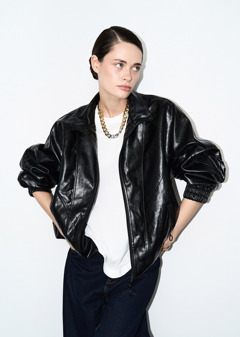 Bicolor Large Chain Necklace