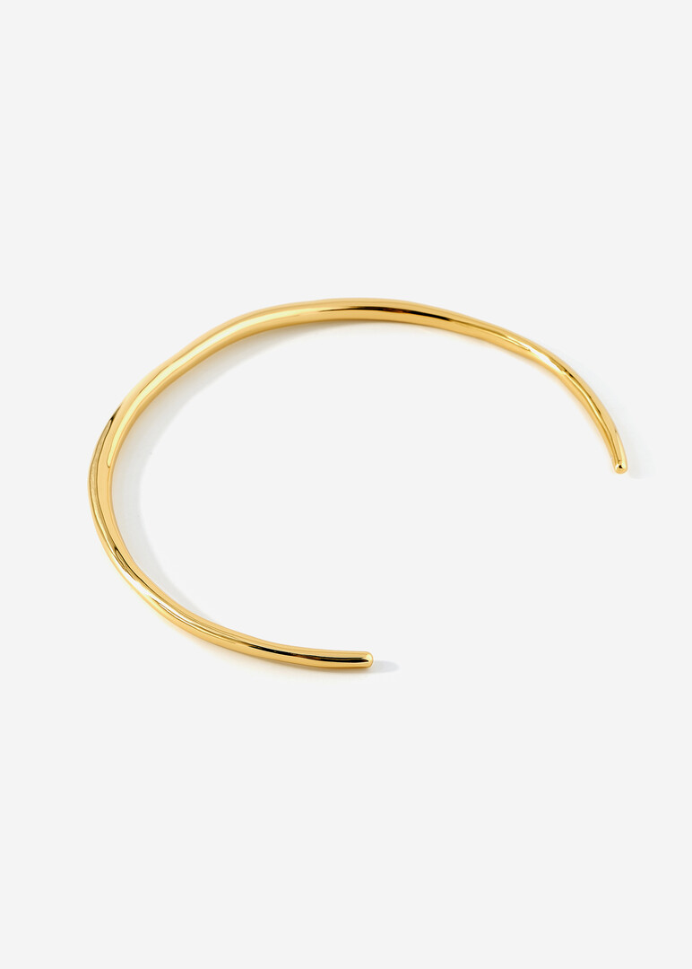 позолоченное колье MOLTEN