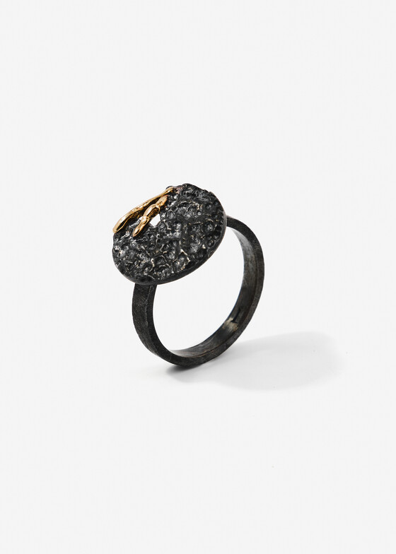 Акцентные кольца Kintsugi Jewelry Кольцо Wisdom из серебра